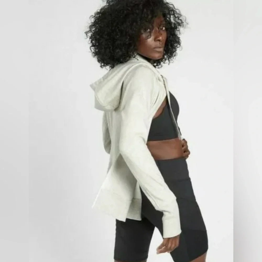 Athleta Triumph Hoodie Full Zip Hoodie, Small - Picture 3 of 6